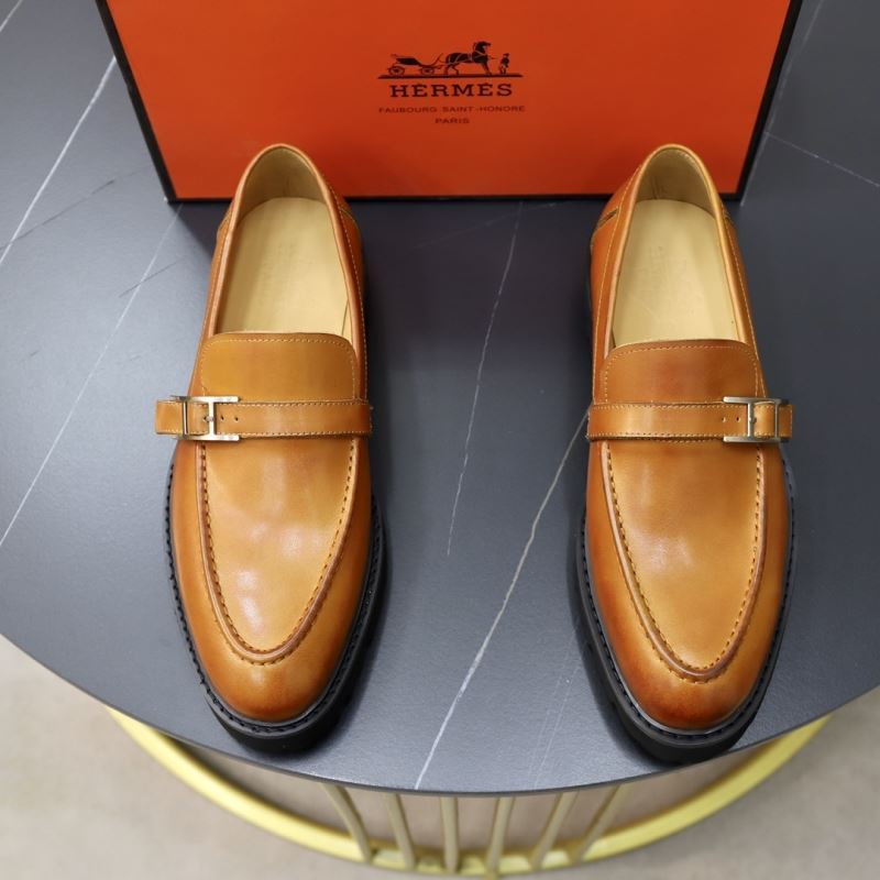 H**mes leather shoes